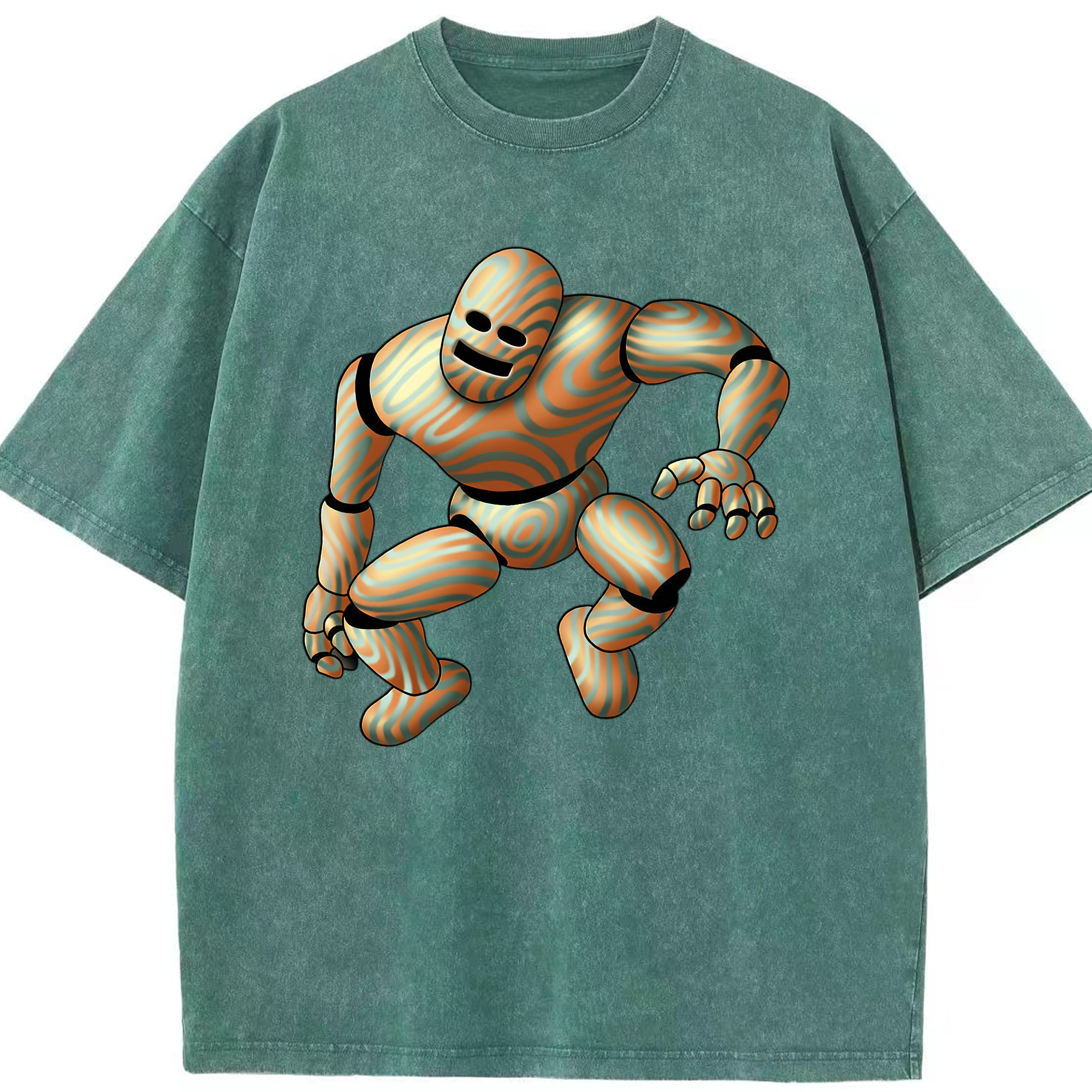 （画像用） ドラゴンクエスト Doragon Kuesuto Dragon Quest 綿100% ヴィンテージ風 半袖Tシャツ（フロントプリント）